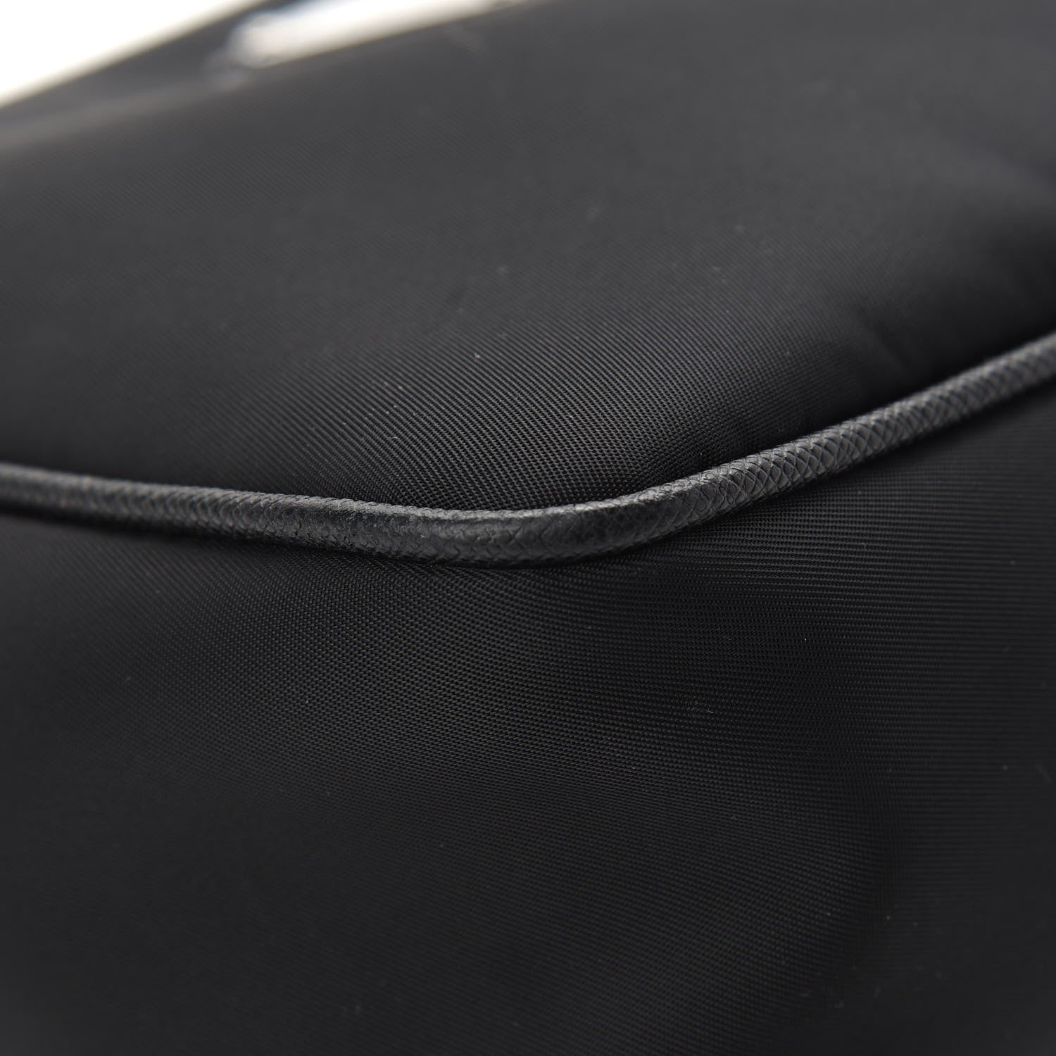 Prada Re-Nylon Saffiano Pocket Zippered Shoulder Bag Black 6 of 11