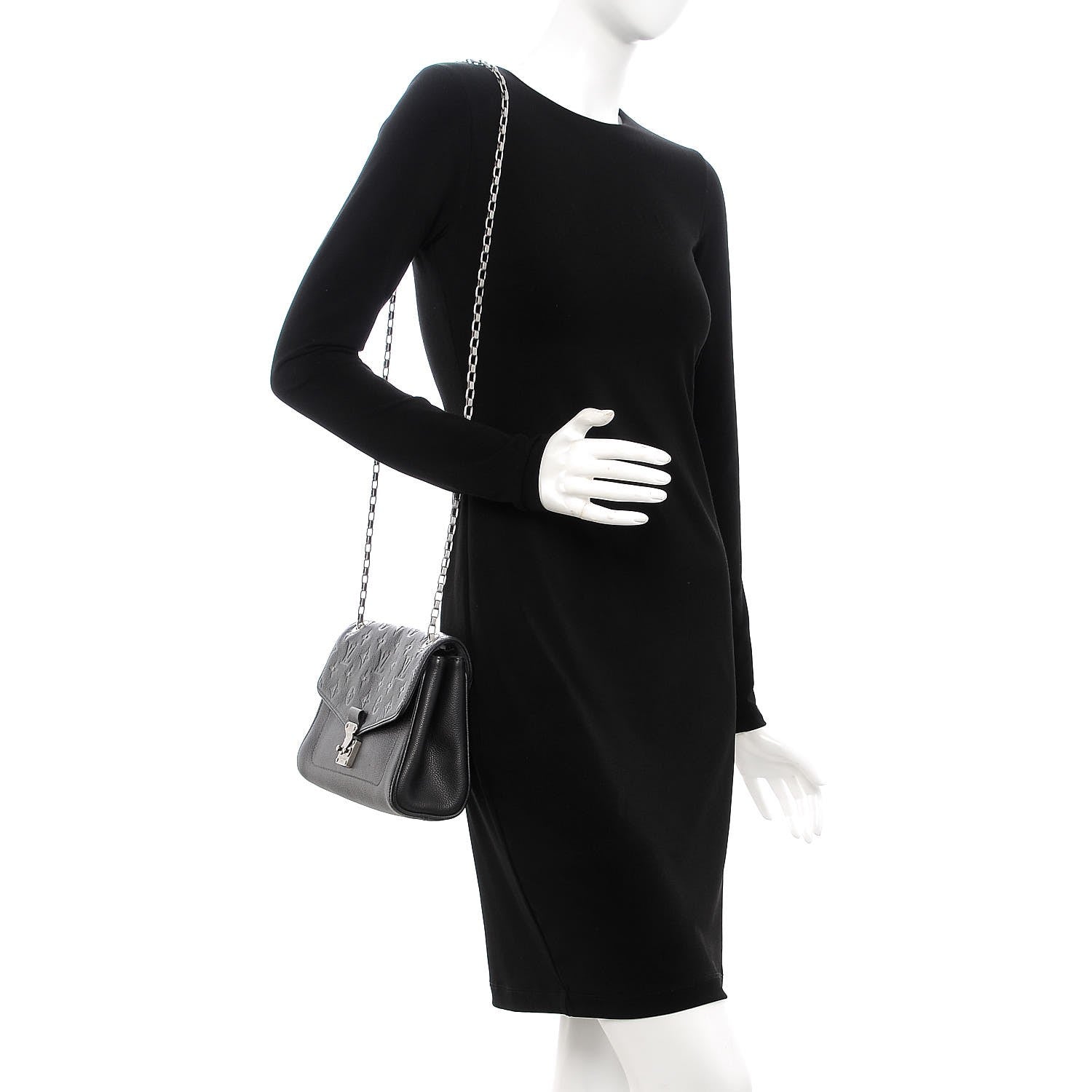 Louis Vuitton Empreinte Studded Saint-Germain PM Platine 2 of 10