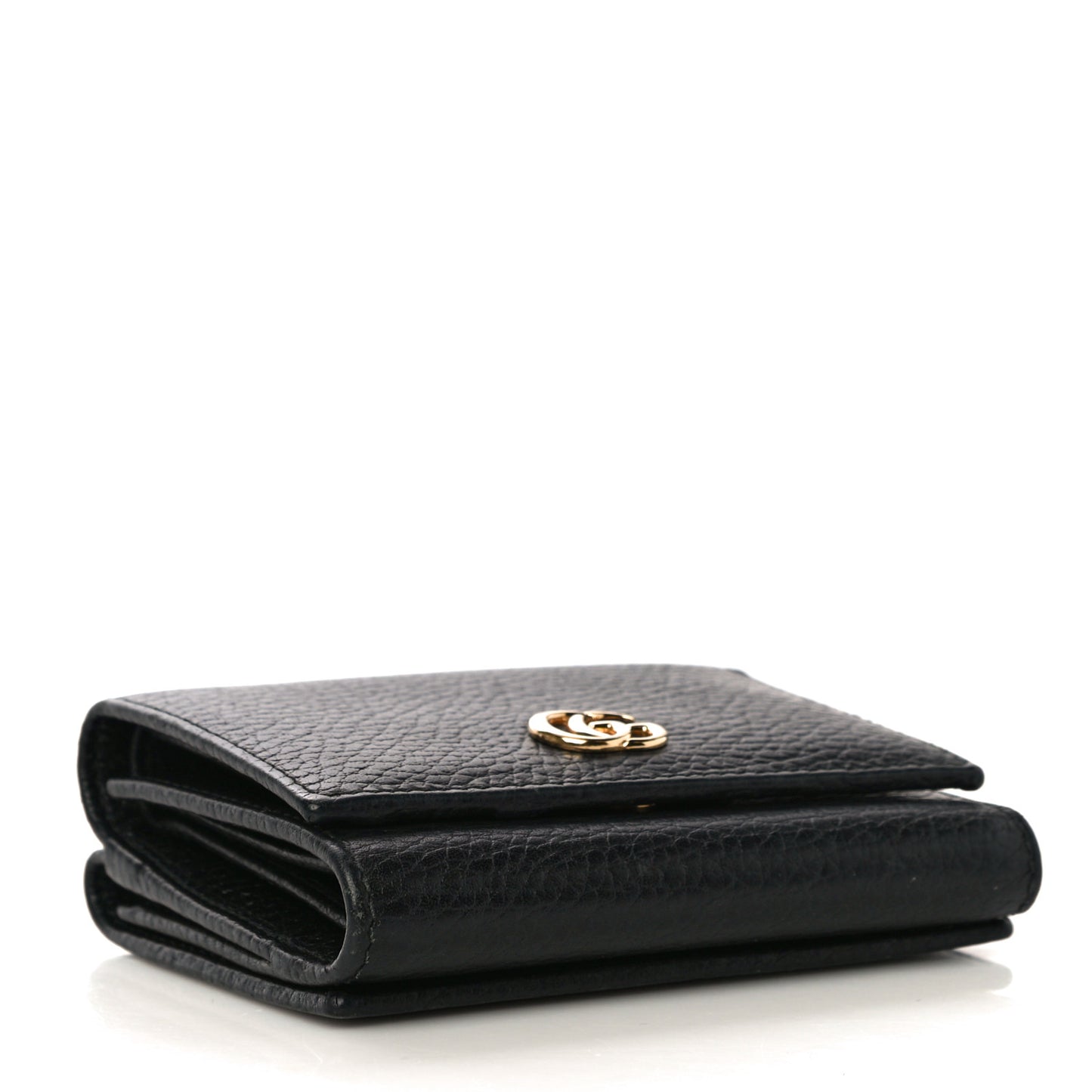 Dollar Calfskin GG Marmont Wallet Black