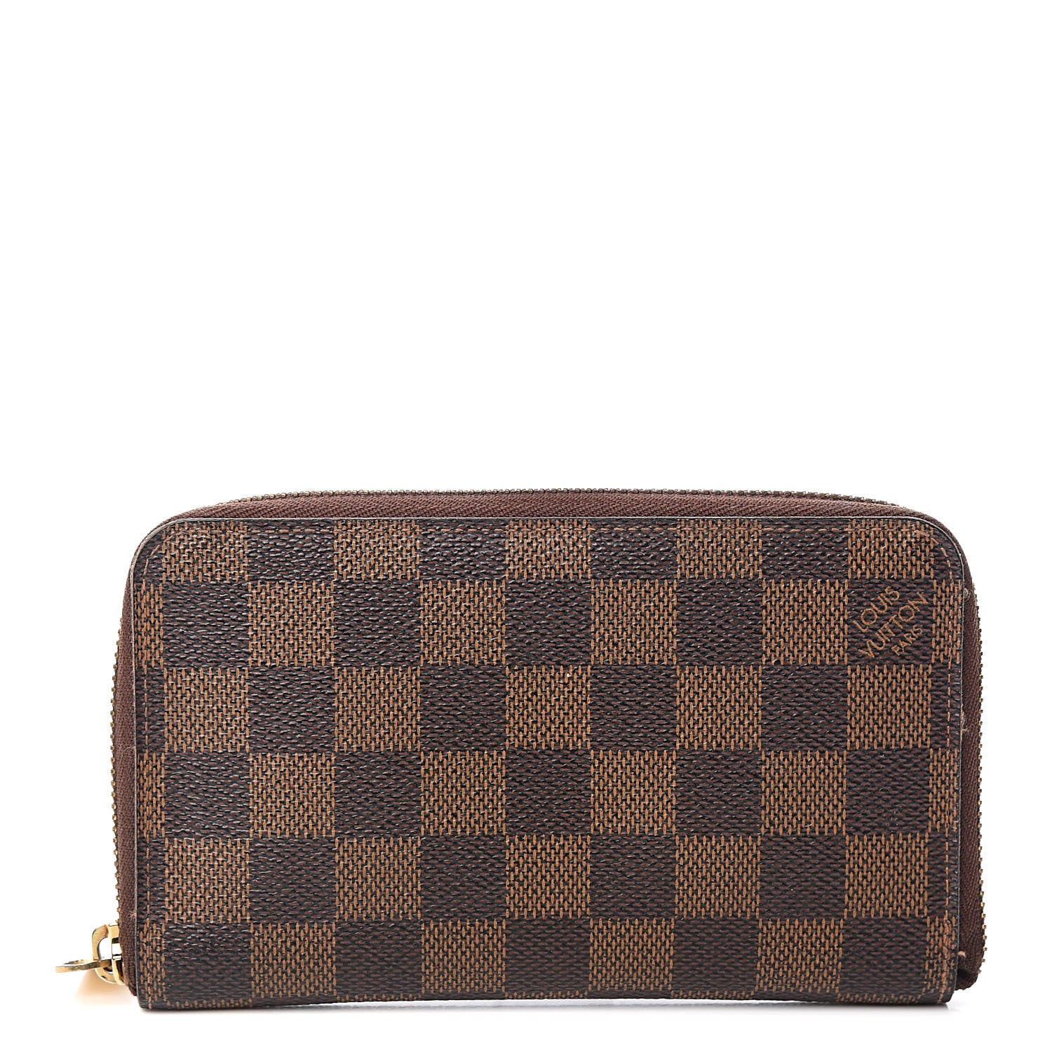 Louis Vuitton Damier Ebene Zippy Compact Wallet 1 of 8