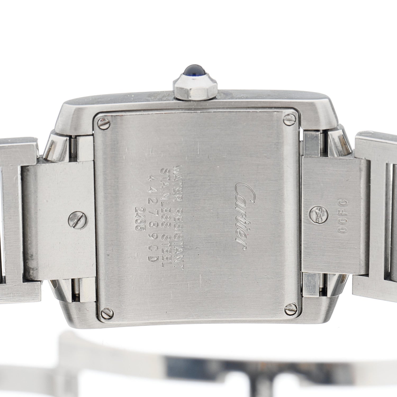 Cartier Stainless Steel 25mm Tank Francaise Quartz Watch 4 of 4