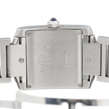 Cartier Stainless Steel 25mm Tank Francaise Quartz Watch 4 of 4