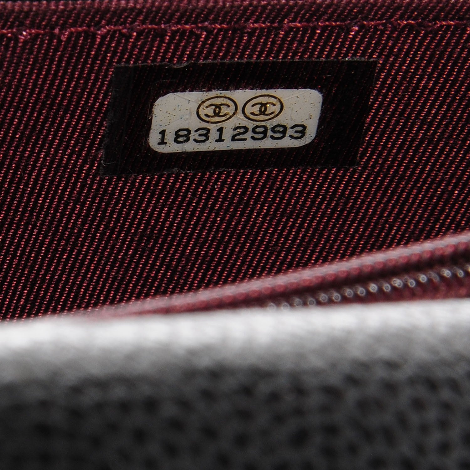 Chanel Caviar Quilted Travel Wallet Black 8 of 8