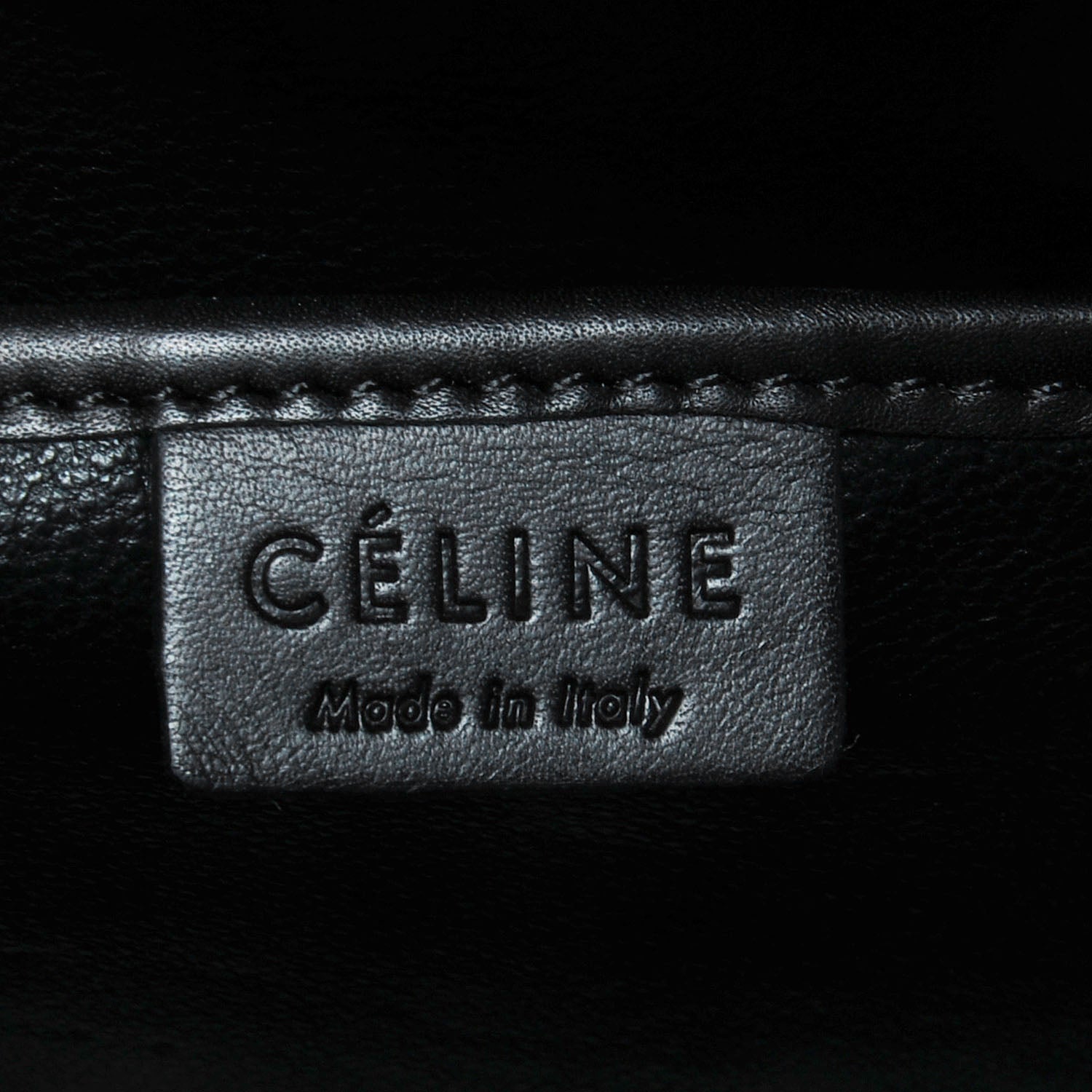 Celine Satin Calfskin Nano Tri-Color Luggage Seashell 8 of 10