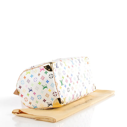 Louis Vuitton Monogram Multicolor Speedy 40 White 4 of 7