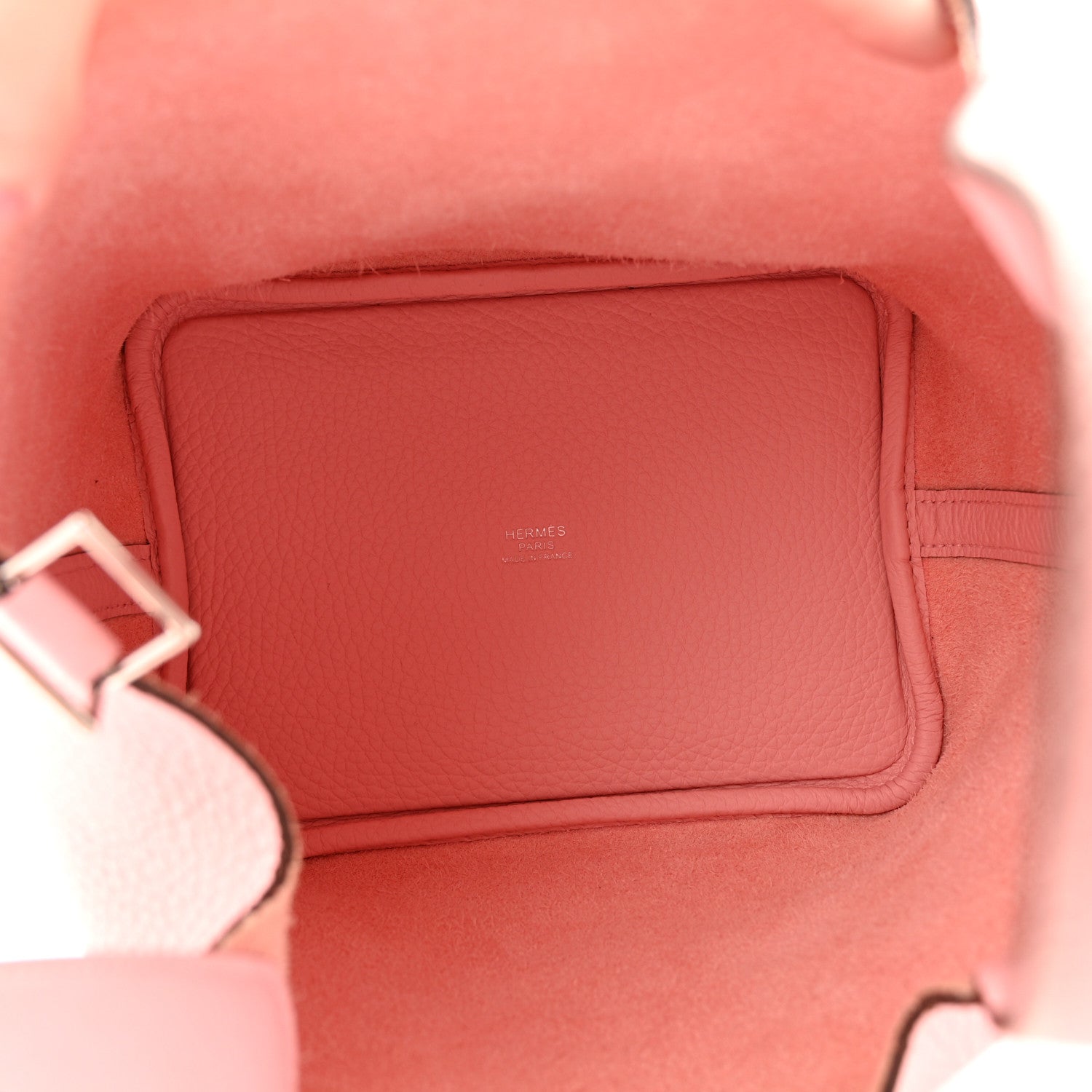 Hermes Taurillon Clemence Picotin Lock 18 PM Rose Sakura 1833752