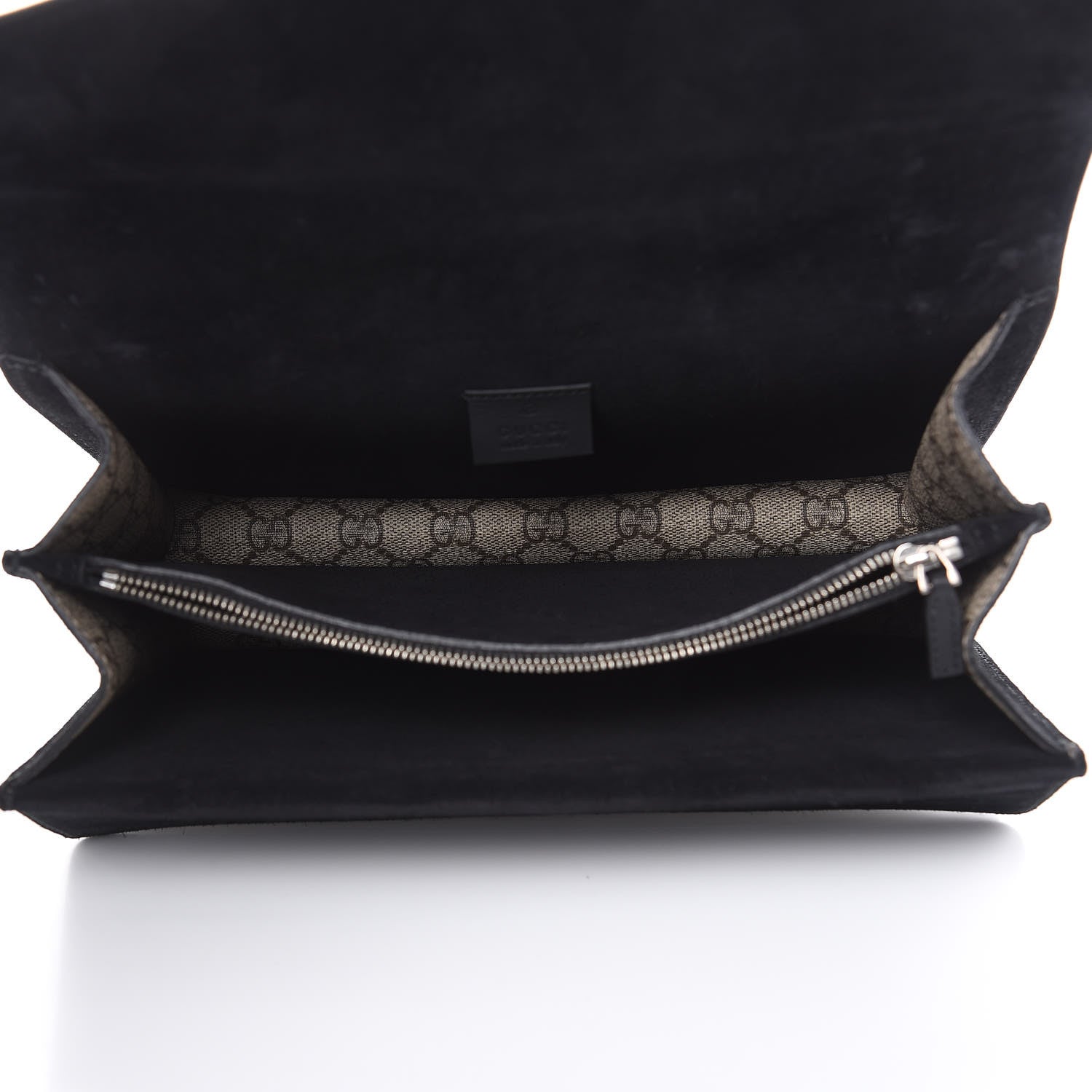 Gucci GG Supreme Monogram Crystal Small Dionysus Shoulder Bag Black 5 of 12