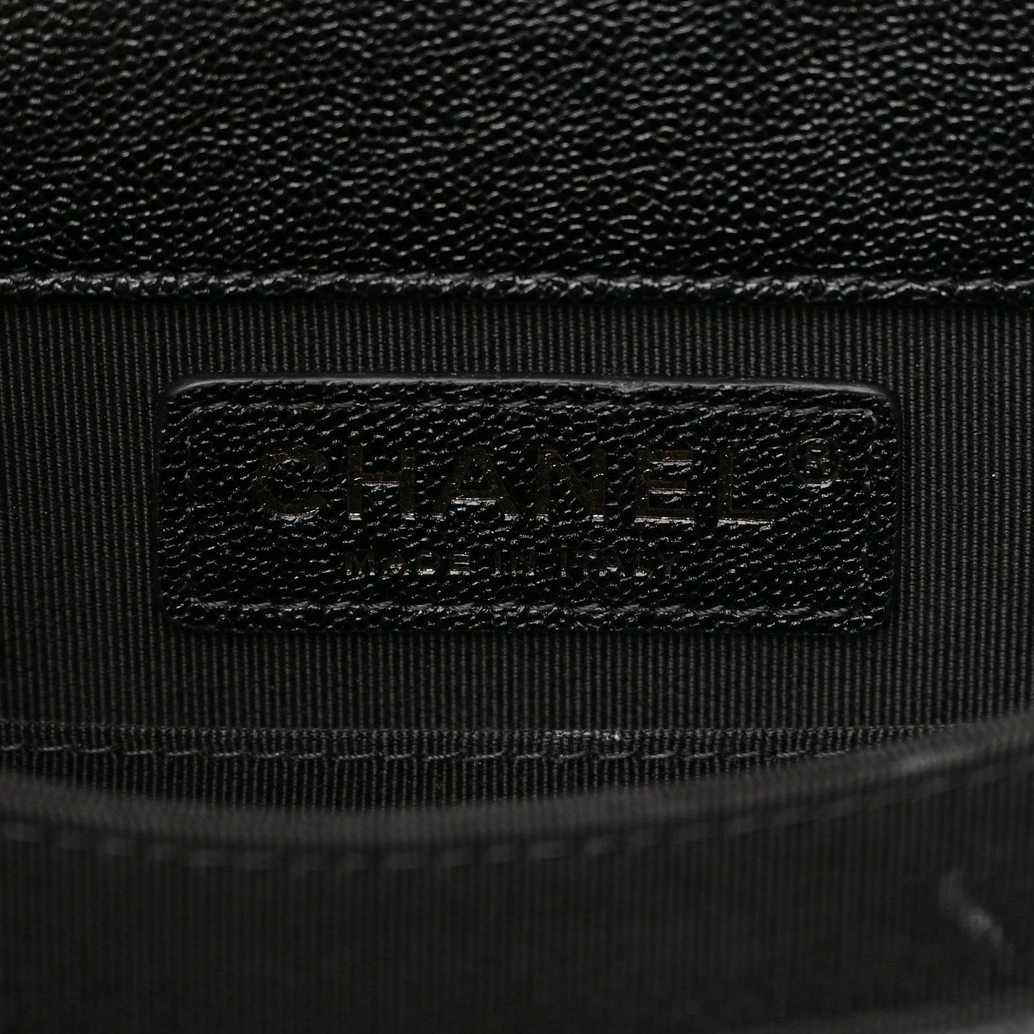 Chanel Caviar Quilted North South Boy Flap Black 6 of 10