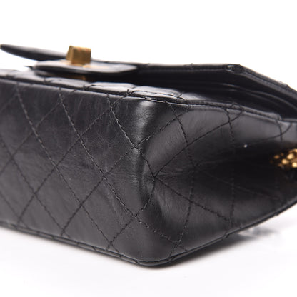Chanel Aged Calfskin Quilted 2.55 Reissue 224 Flap Black 7 of 13