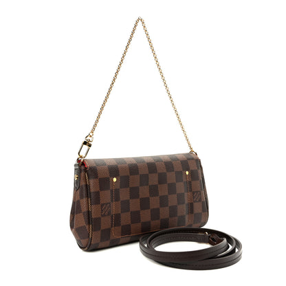 Louis Vuitton Damier Ebene Favorite PM 3 of 9
