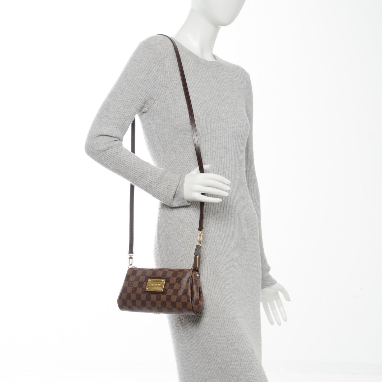 Damier Ebene Eva Clutch