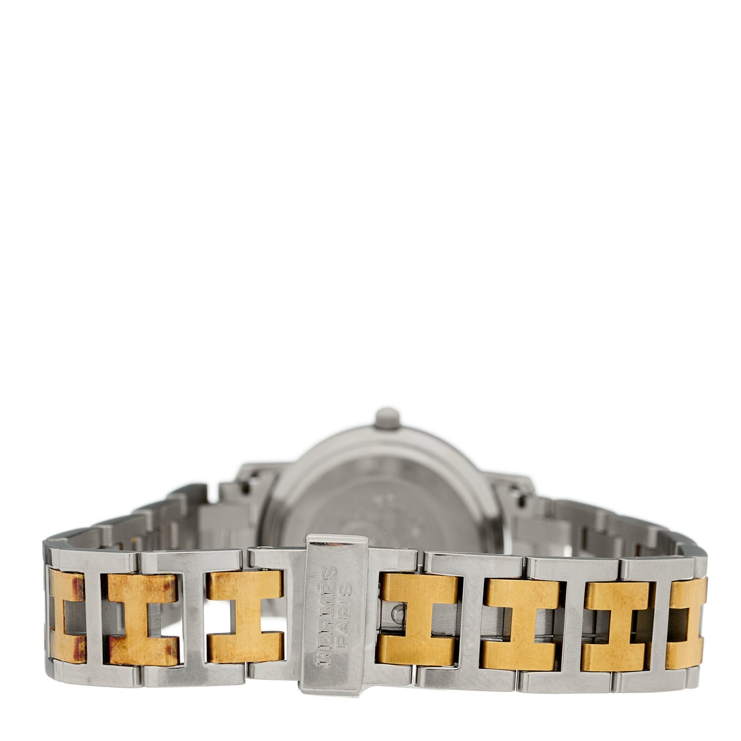 Stainless Steel 24mm Clipper Quartz Watch Gold