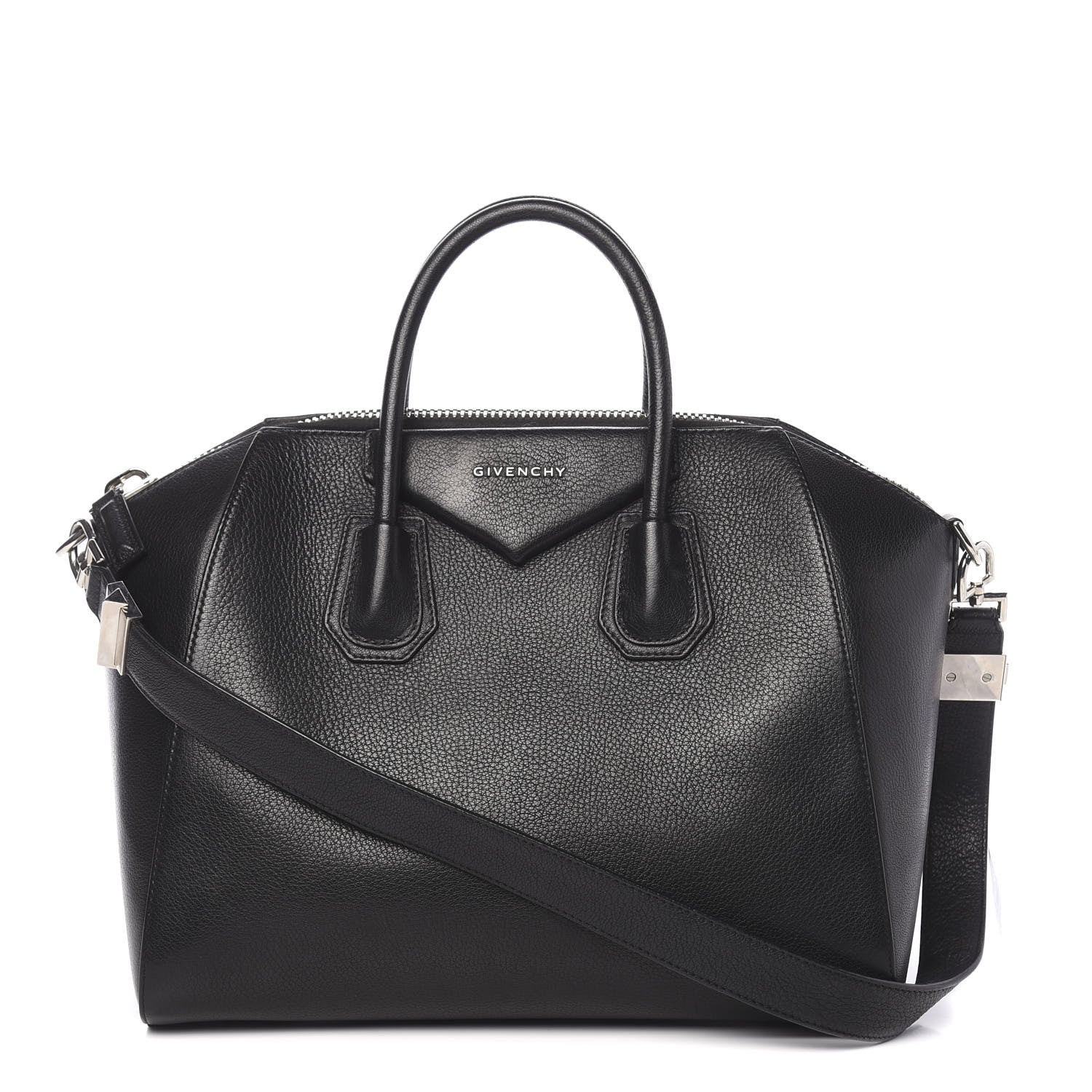 Givenchy Sugar Goatskin Medium Antigona Black 1 of 11