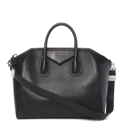 Givenchy Sugar Goatskin Medium Antigona Black 1 of 11
