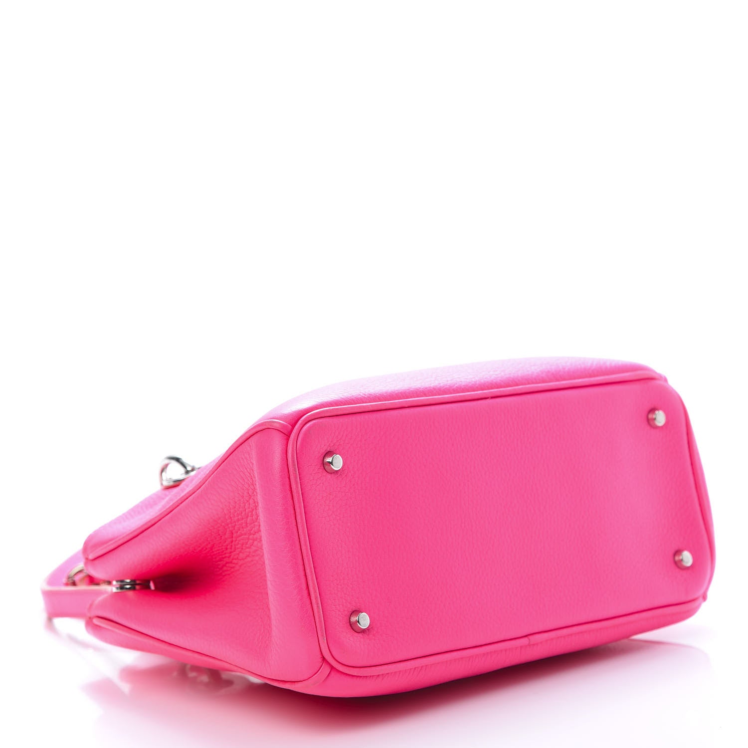 Christian Dior Calfskin Mini Diorissimo Tote Pink 4 of 14