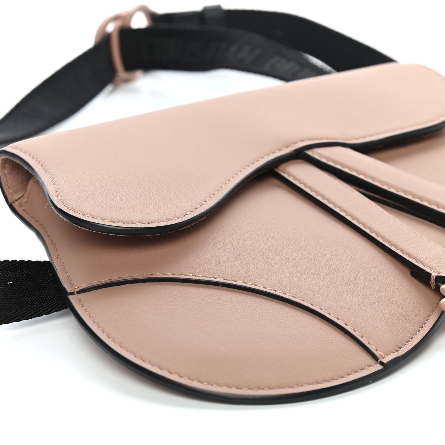 Calfskin Saddle Belt Bag Fard