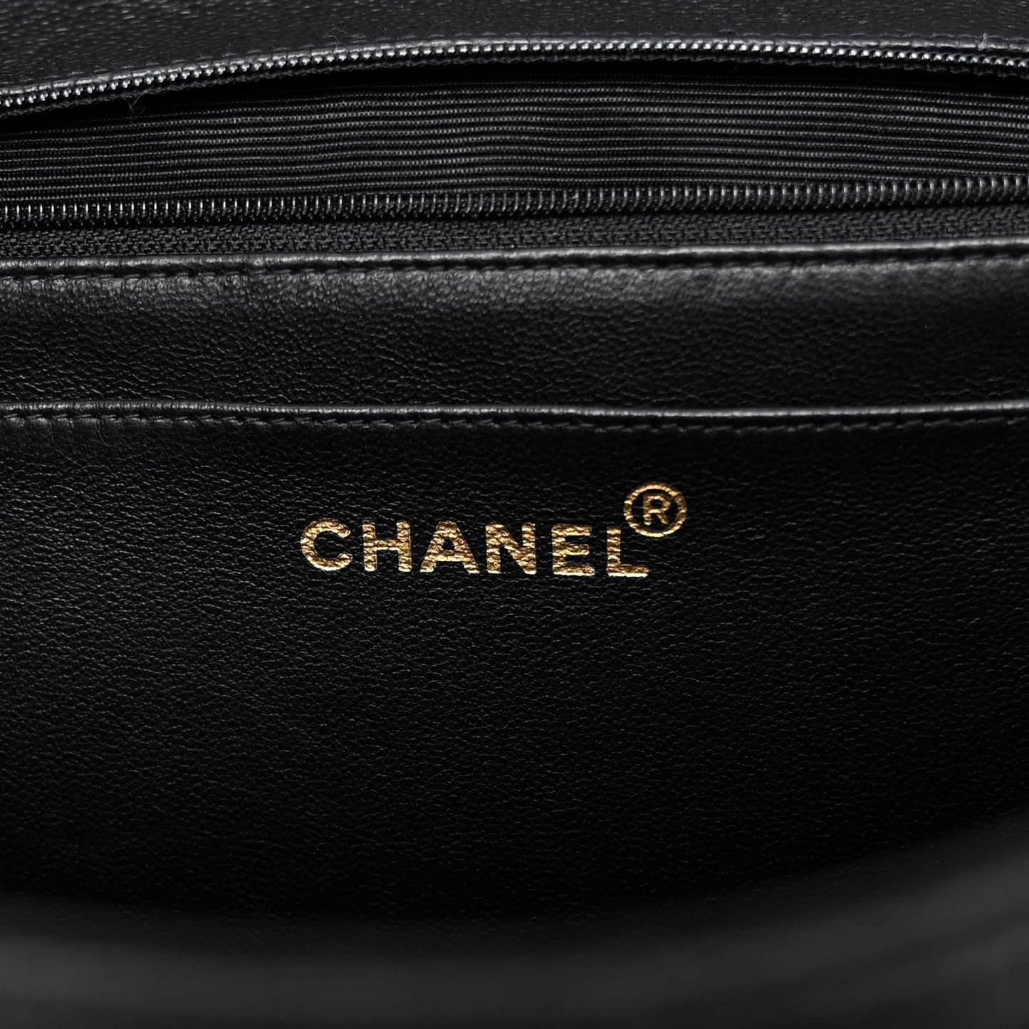 Caviar Quilted Briefcase Laptop Bag Black