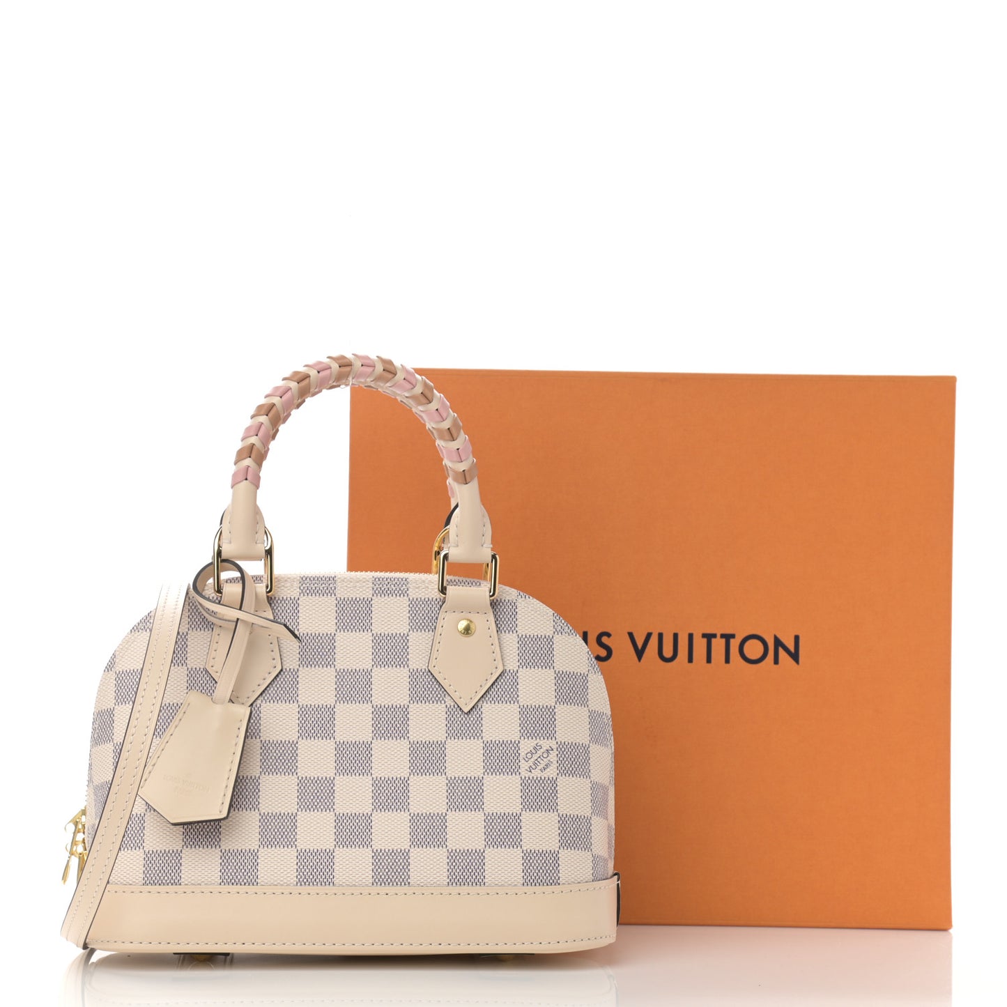 Damier Azur Braided Alma BB