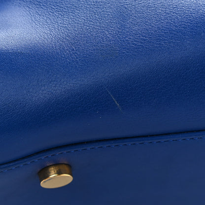 Saint Laurent Calfskin Small Sac De Jour Blue Majorelle 15 of 15