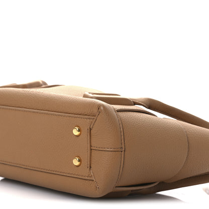 Bottega Veneta Grained Calfskin Maxi Intrecciato Arco 33 Caramel 10 of 12