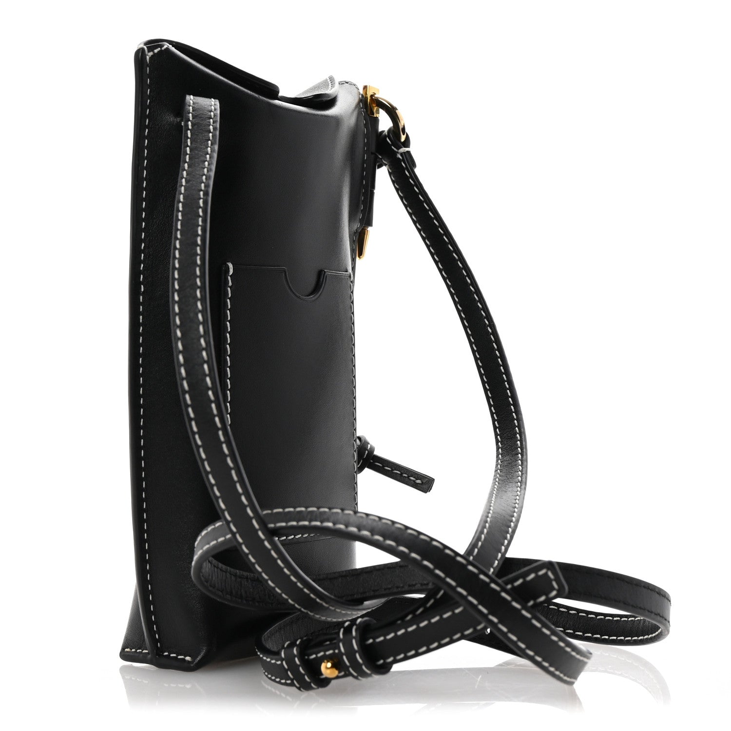 Loewe Smooth Calfskin Mini Gate Pocket Black 3 of 10