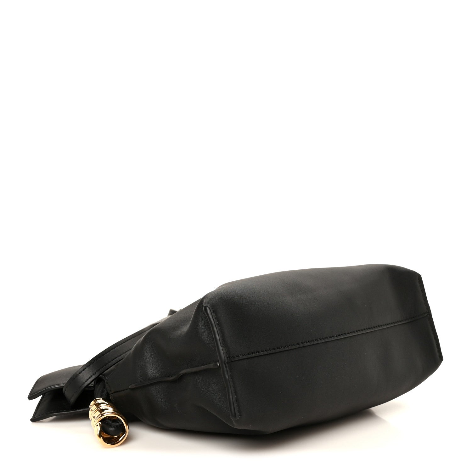 Loewe Calfskin Mini Coil Flamenco Clutch Black 4 of 11