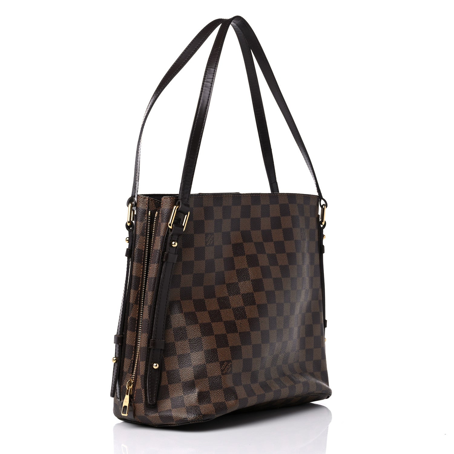 Louis Vuitton Damier Ebene Cabas Rivington 3 of 13