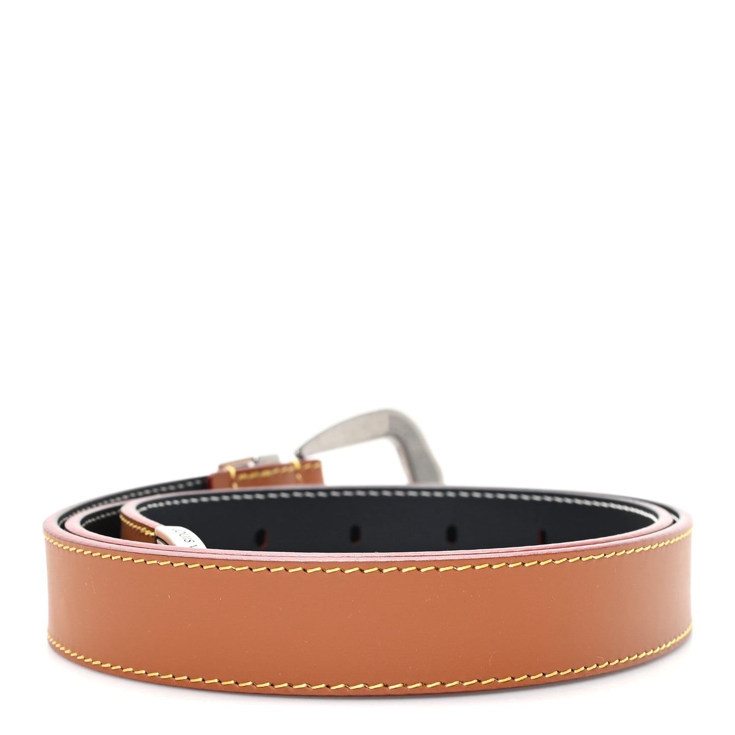 LV Dust 25mm Belt 90 36 Cognac Brown