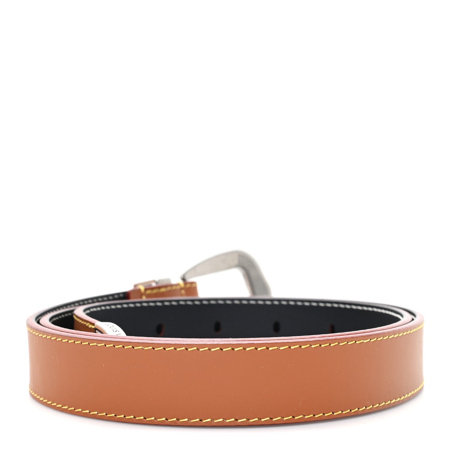 Louis Vuitton LV Dust 25mm Belt 90 36 Cognac Brown 2 of 5