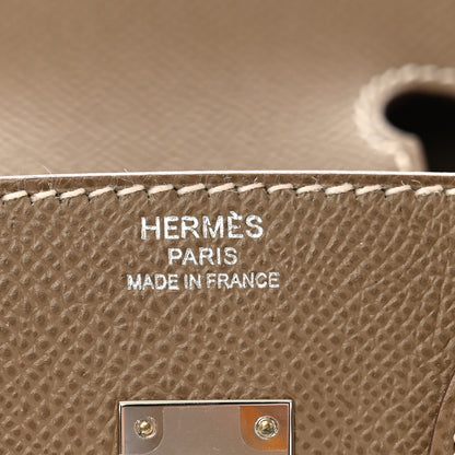 Hermes Epsom Birkin Sellier 25 Etoupe 6 of 10