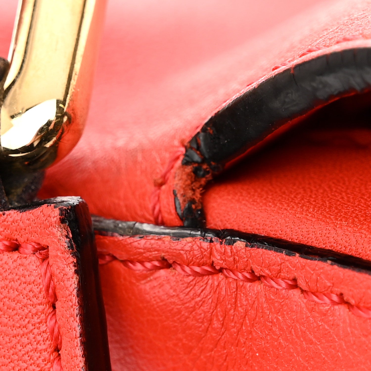 Loewe Calfskin Medium Puzzle Bag Scarlet 14 of 15