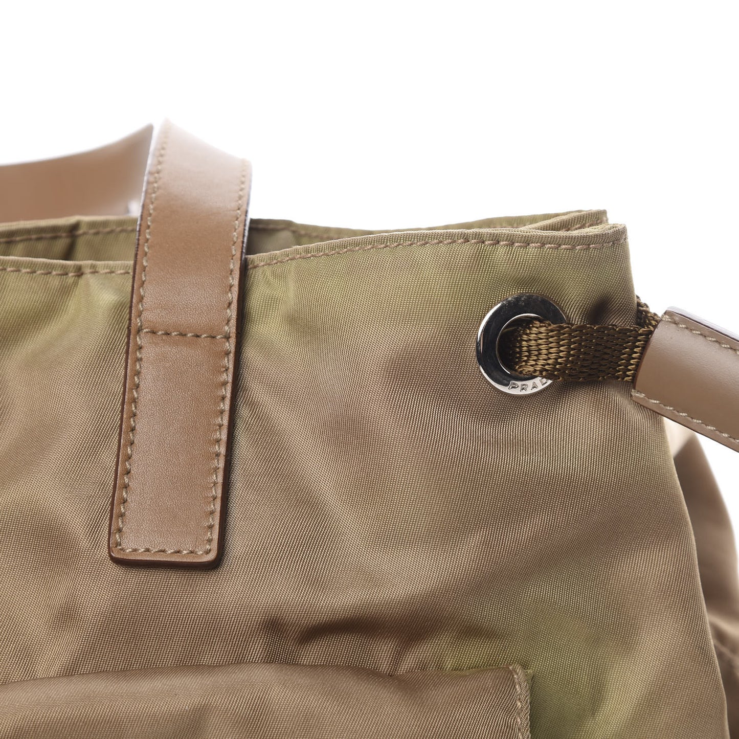 Nylon Vela Tote Cammello