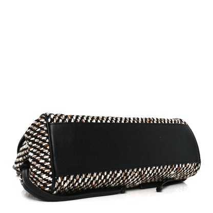Chanel Tweed Calfskin Urban Essentials Small Shopping Bag Black Multicolor 3 of 10