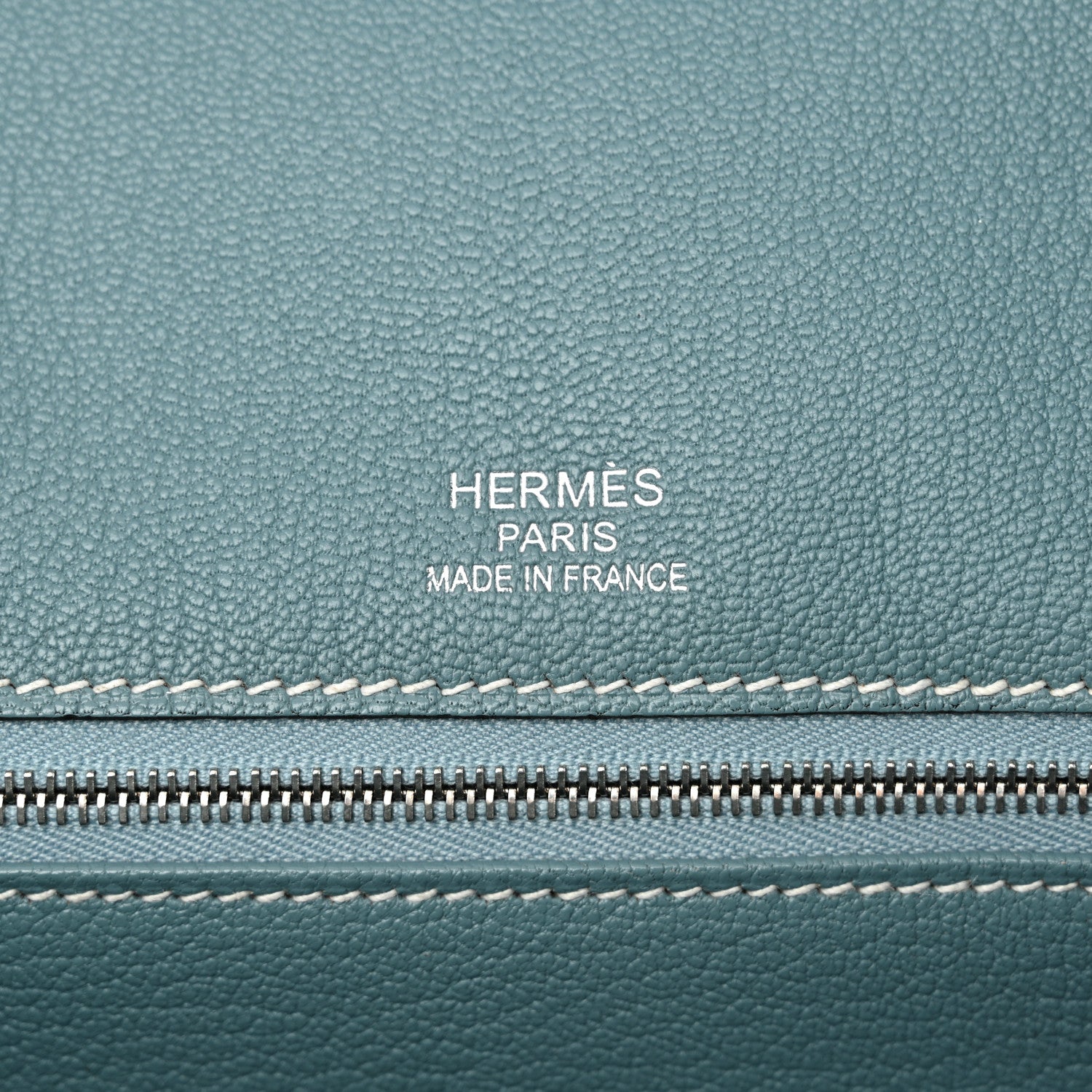 Hermes Veau Doblis Taurillon Clemence Evergrain Ghillies Birkin 35 Turquoise Ciel 6 of 12