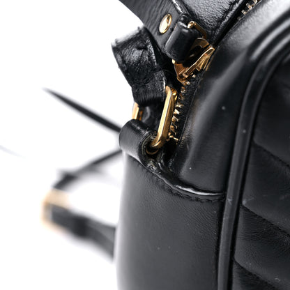 Saint Laurent Calfskin Matelasse Monogram Lou Camera Bag Black 15 of 18