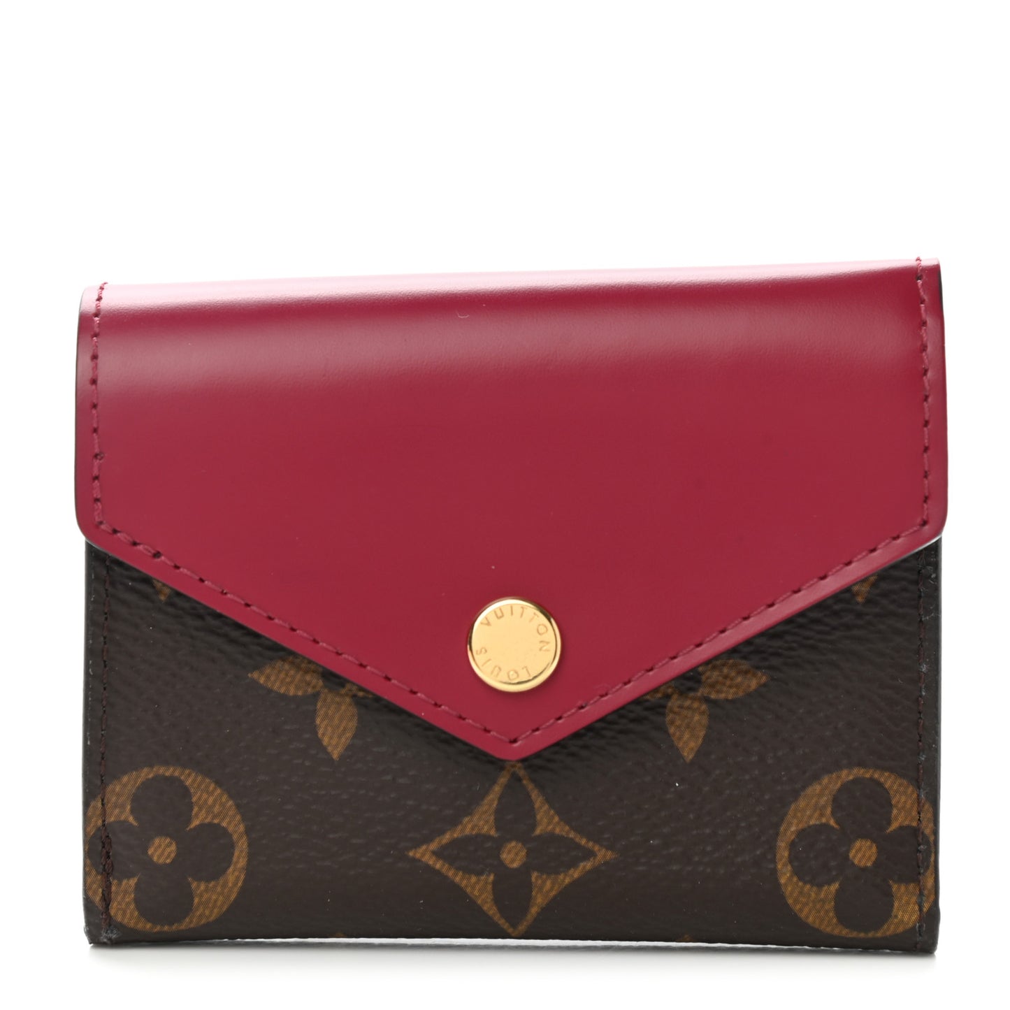 Monogram Zoe Wallet Fuchsia