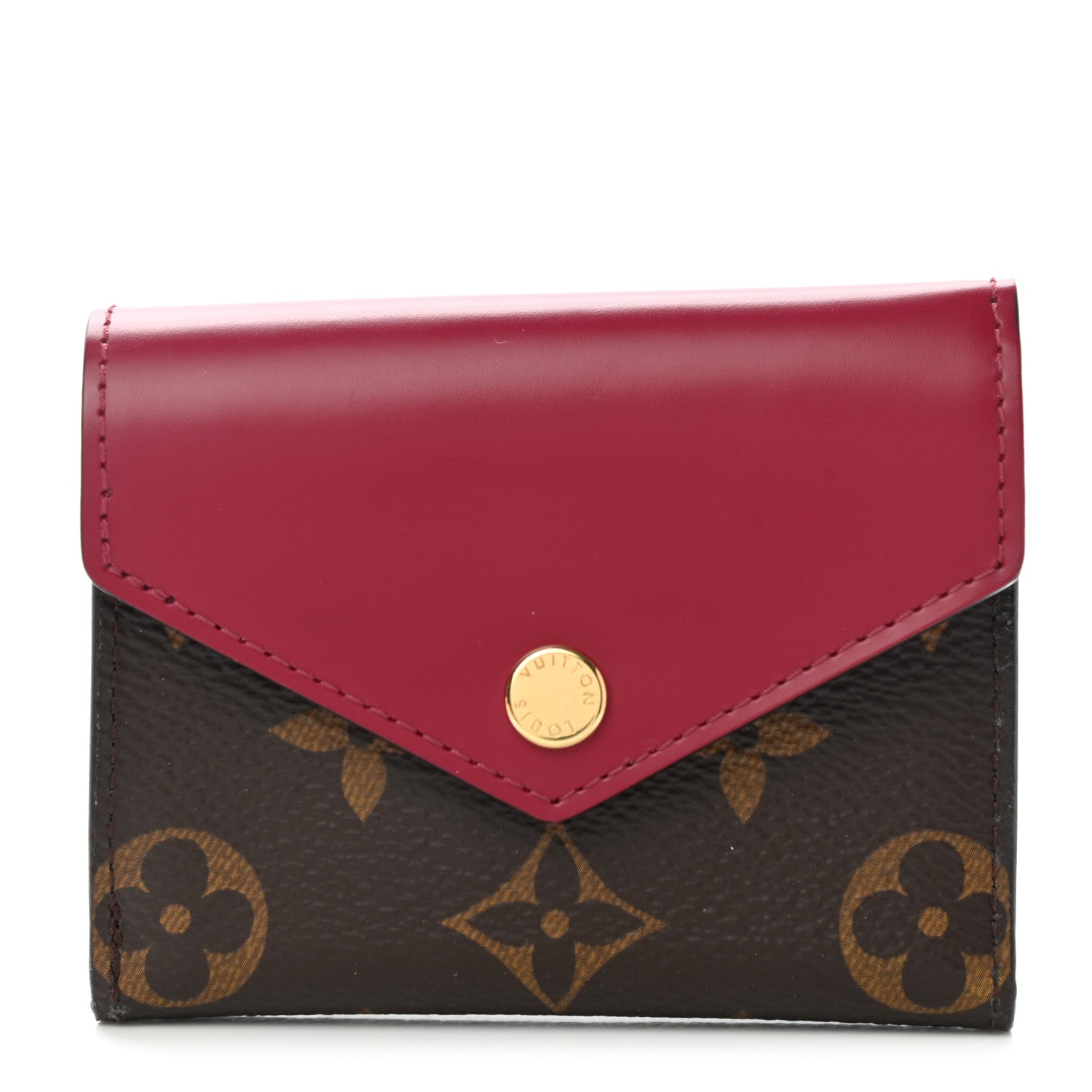 Louis Vuitton Monogram Zoe Wallet Fuchsia 1 of 9