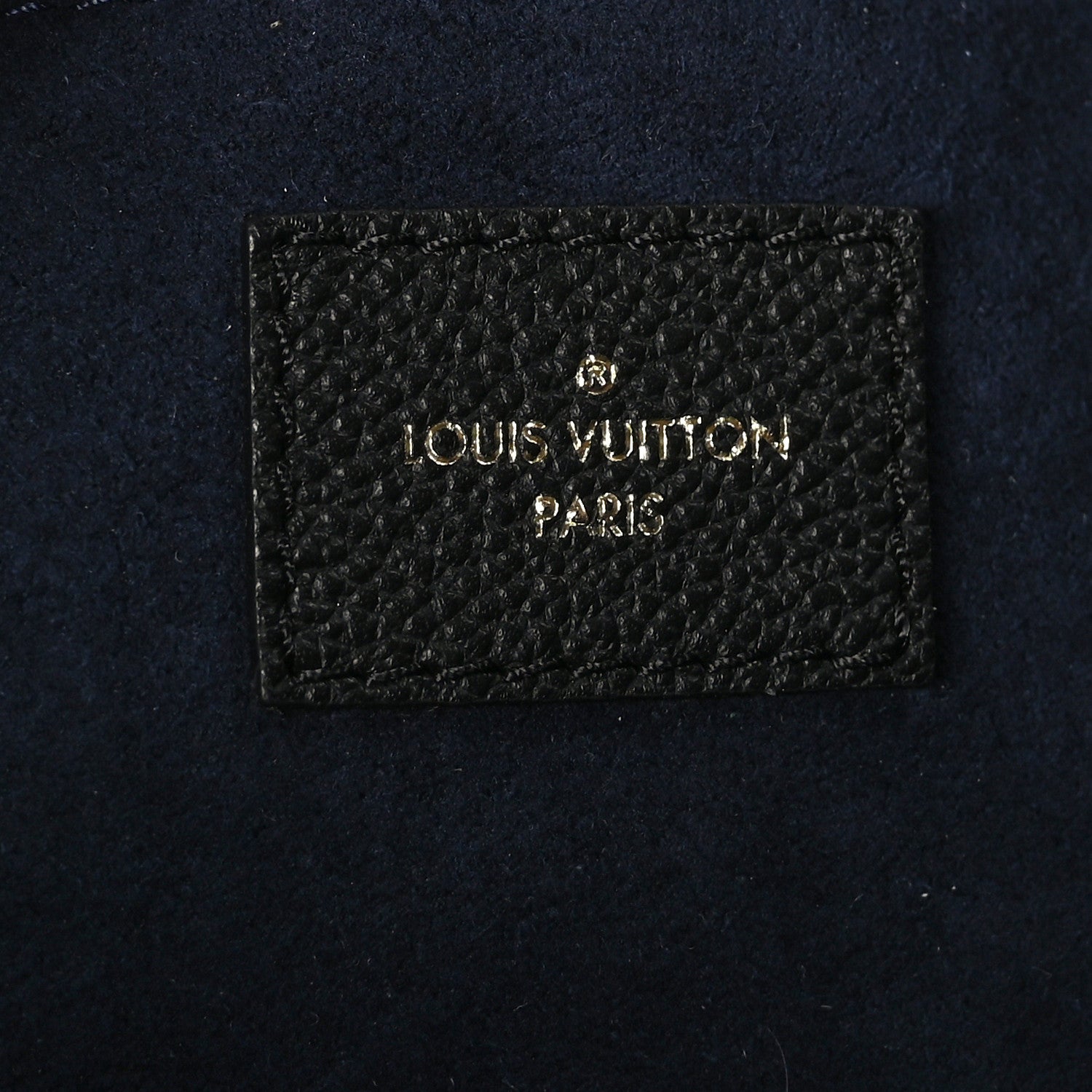 Louis Vuitton Empreinte Monogram Giant Neverfull MM Black 7 of 9