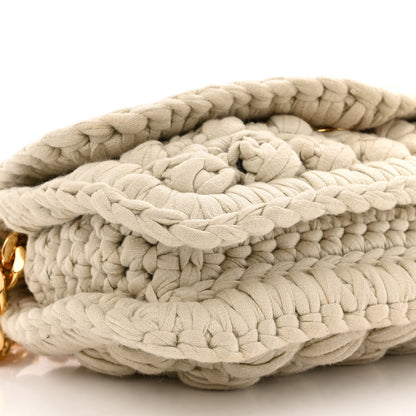 Bottega Veneta Jersey Crochet Shoulder Bag Plaster 8 of 10