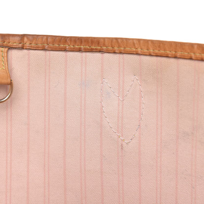 Louis Vuitton Damier Azur Neo Neverfull MM Rose Ballerine 18 of 18