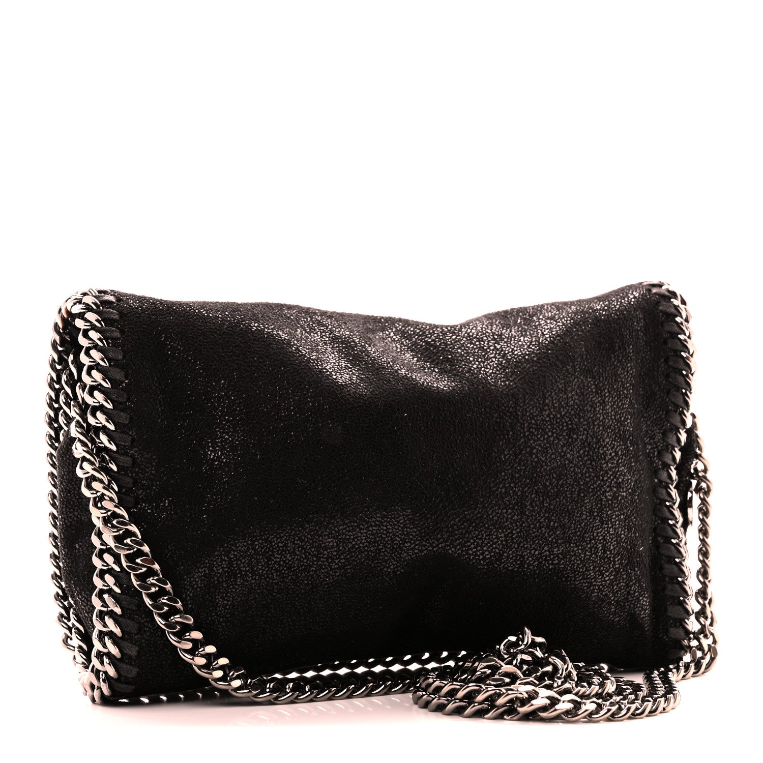 Stella McCartney Shaggy Deer Falabella Crossbody Bag Black 3 of 9