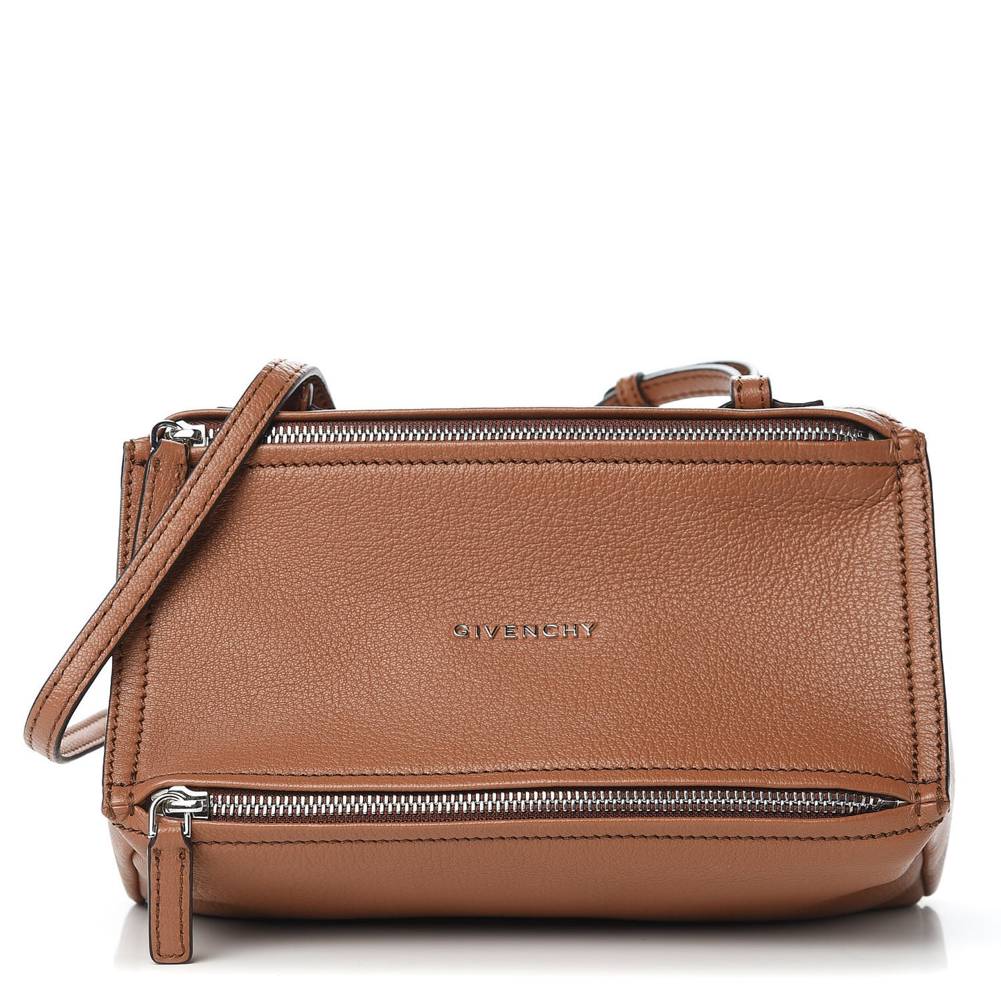 Sugar Goatskin Mini Pandora Tan