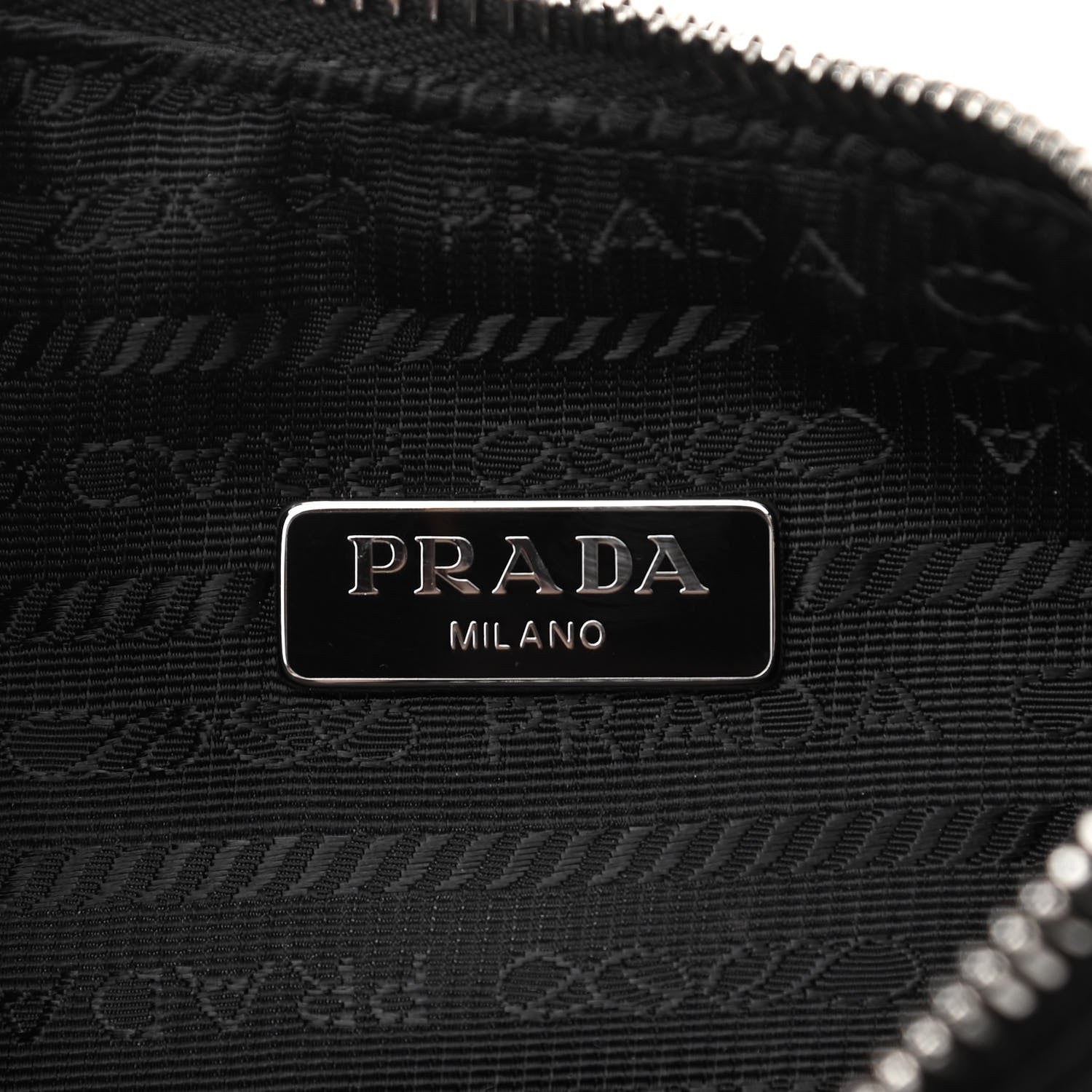 Prada Nylon Re-Edition 2005 Shoulder Bag Black 6 of 12