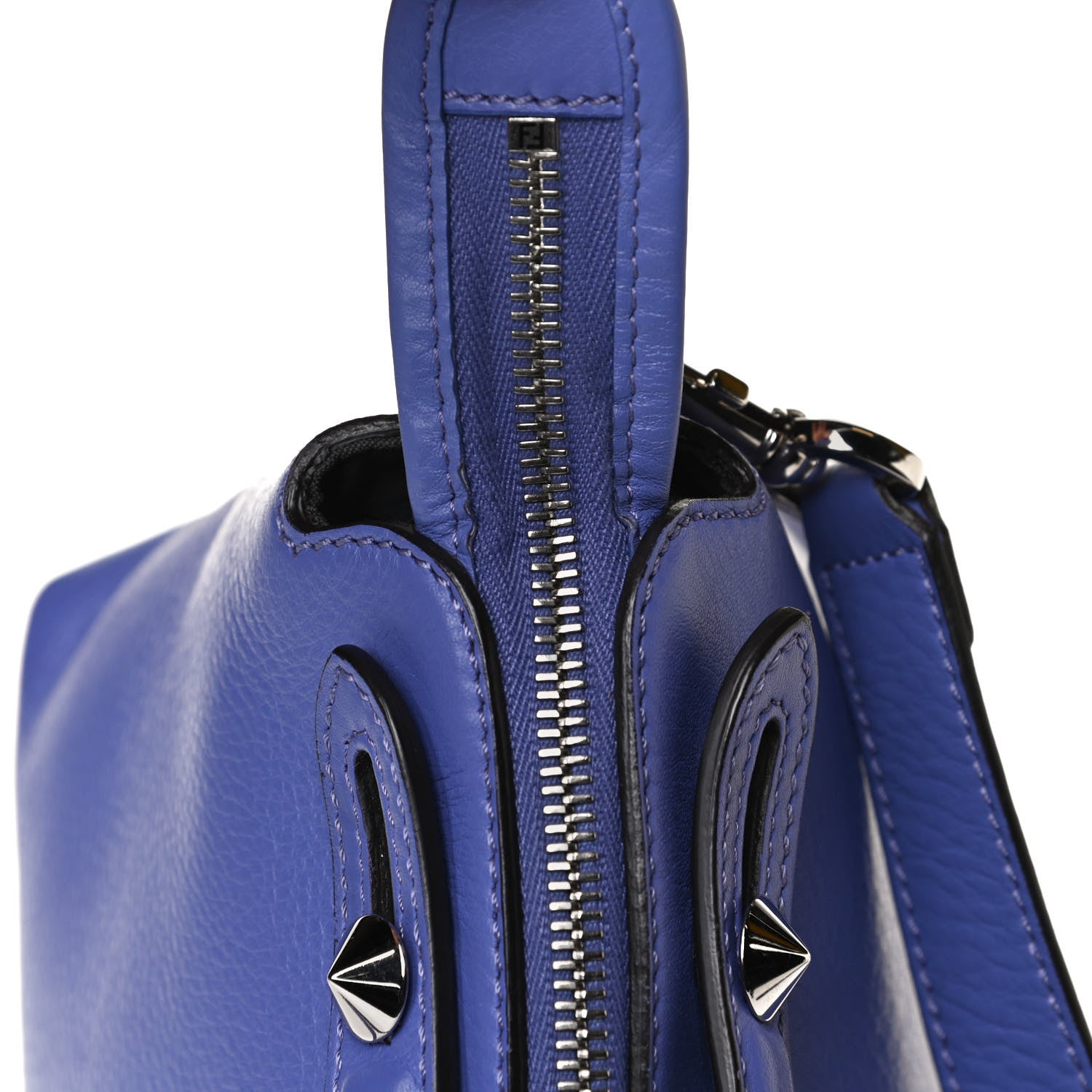 Fendi Vitello Dolce Medium By The Way Boston Bag Viola Cassis 16 of 16