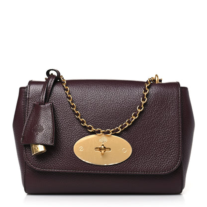 Mulberry Small Classic Grain Calfskin Small Lily Flap Oxblood 1 of 8