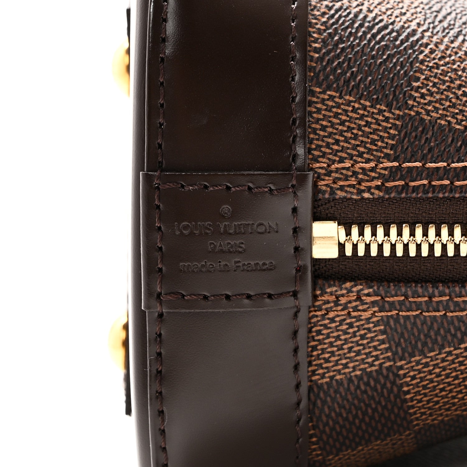 Louis Vuitton Damier Ebene Alma BB 6 of 10