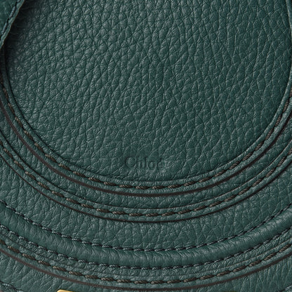 Chloe Calfskin Mini Marcie Round Crossbody Bag Rainforest 10 of 10