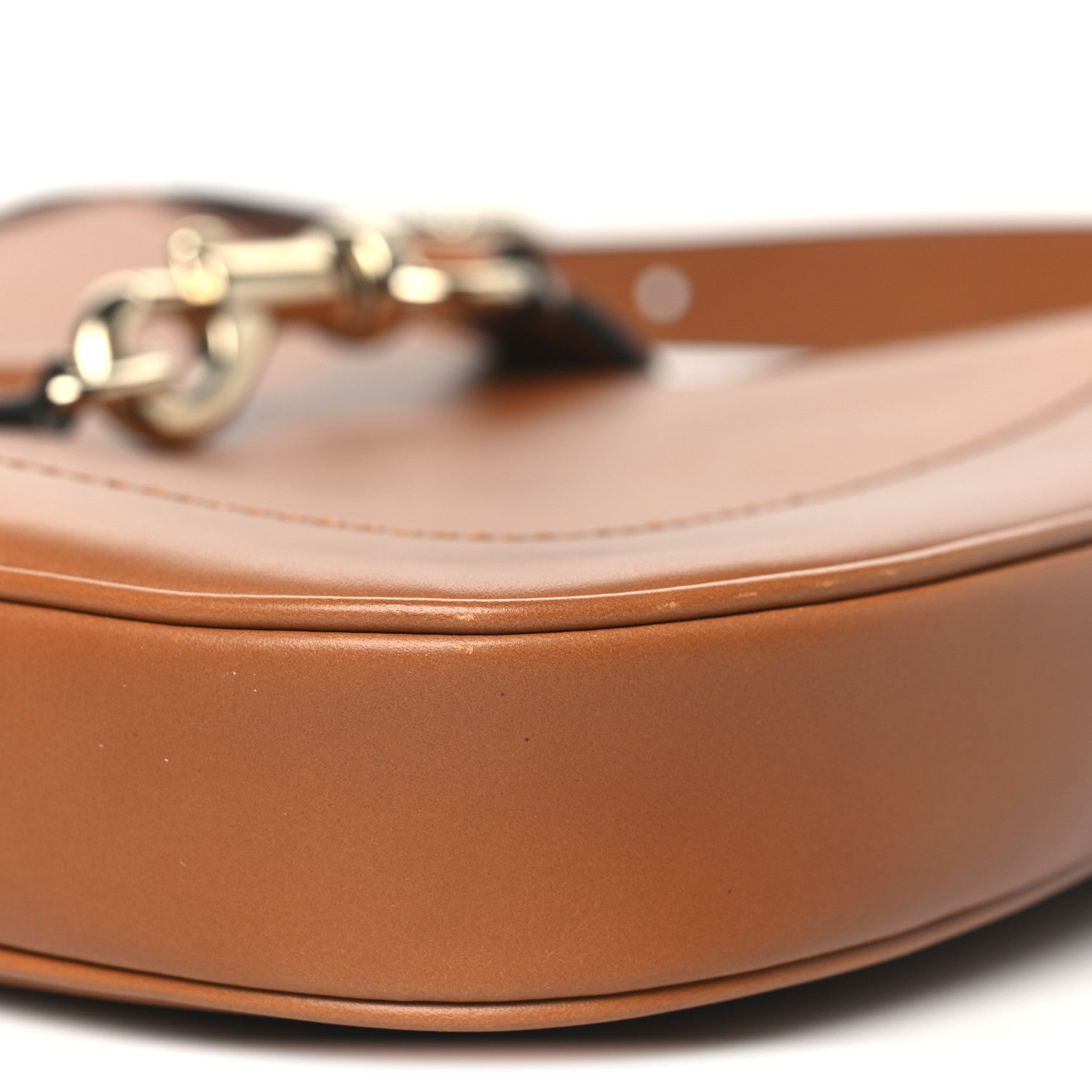 Gucci Tritone Calfskin Small Jackie 1961 Hobo Harness Brown 10 of 10