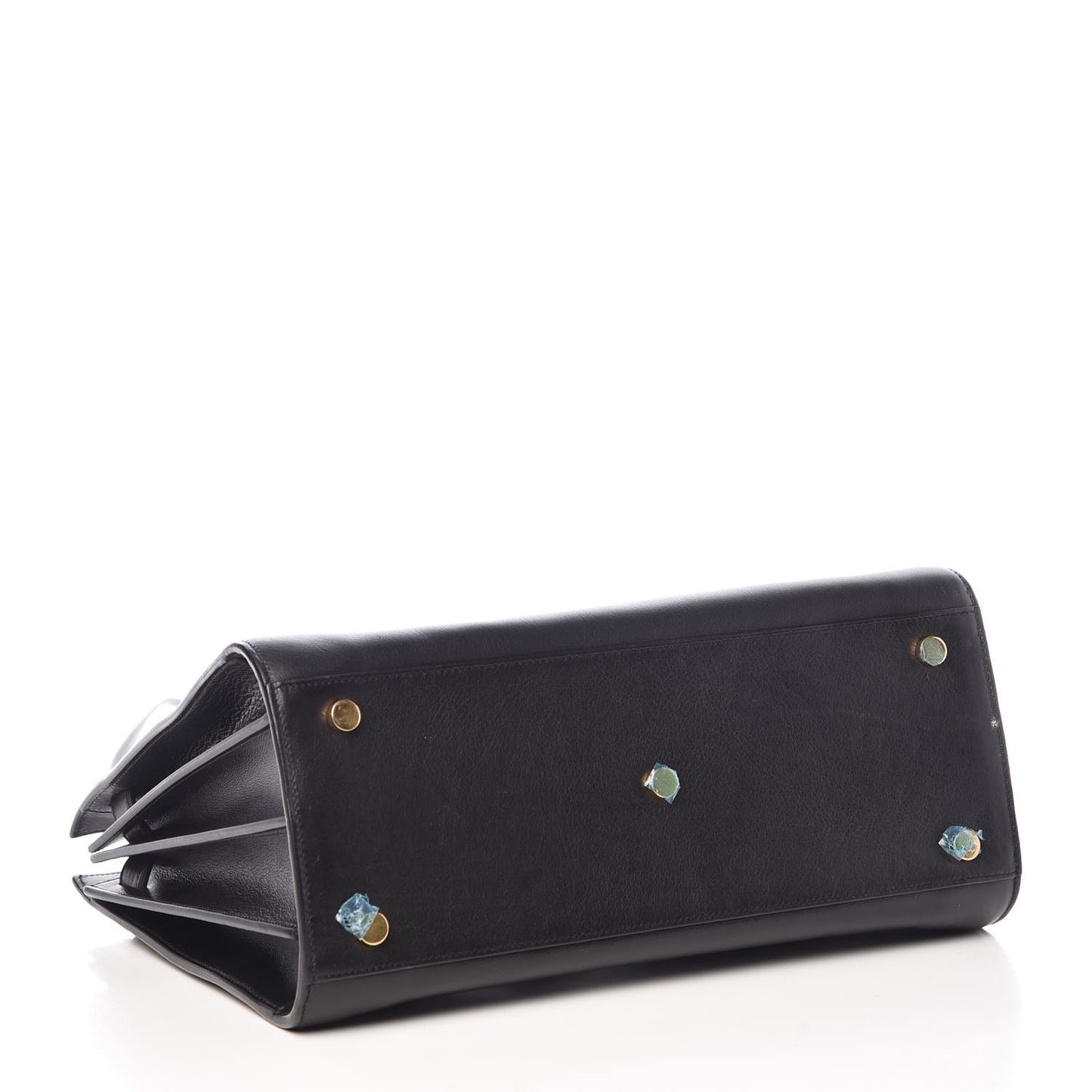 Calfskin Small Sac De Jour Black
