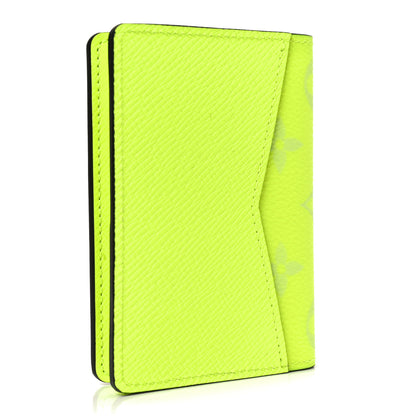 Louis Vuitton Taigarama Pocket Organizer Neon Yellow 3 of 7